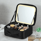 Makeup Bag With LED Mirror