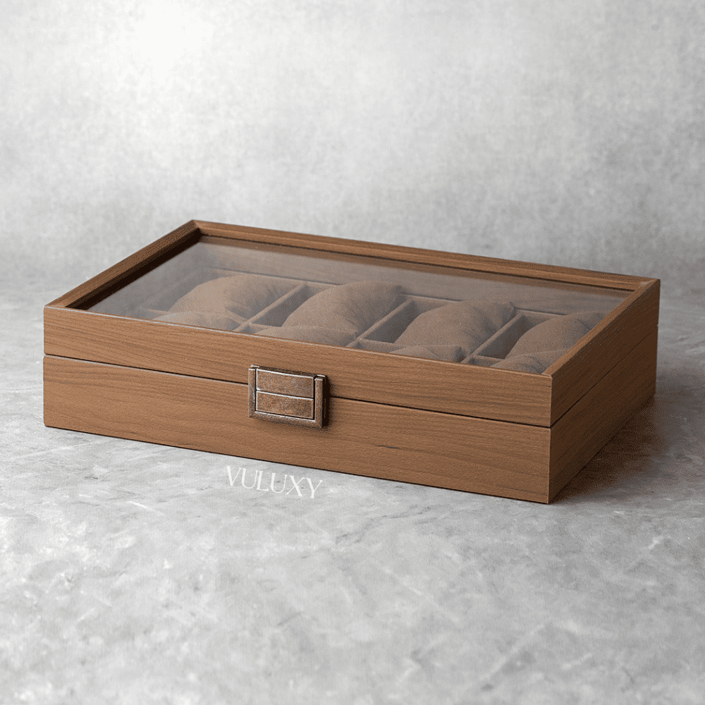 Boite à Montres Luxe En Bois