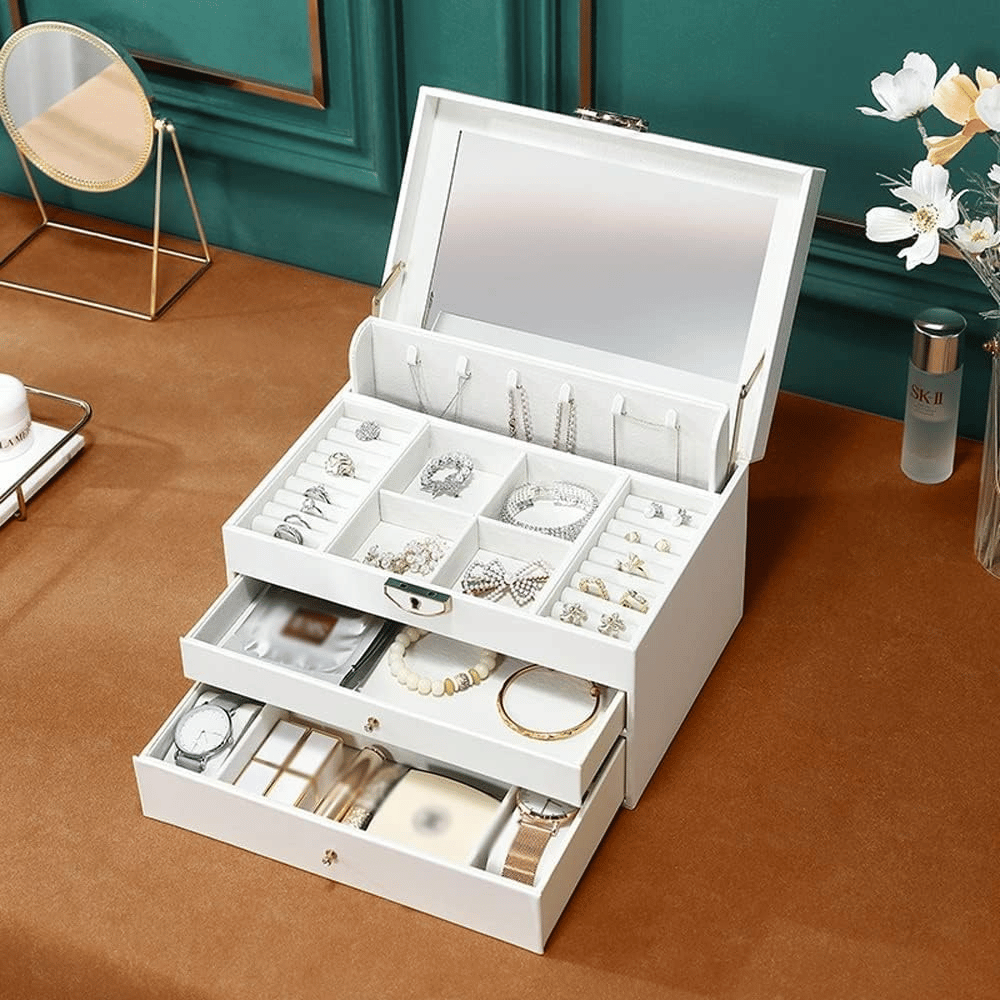 Grande Doîte De Rangement Pour Bijoux