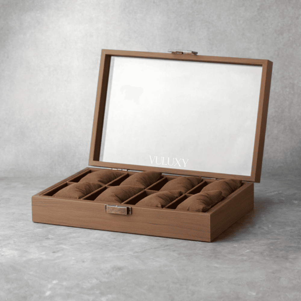 Boite à Montres Luxe En Bois