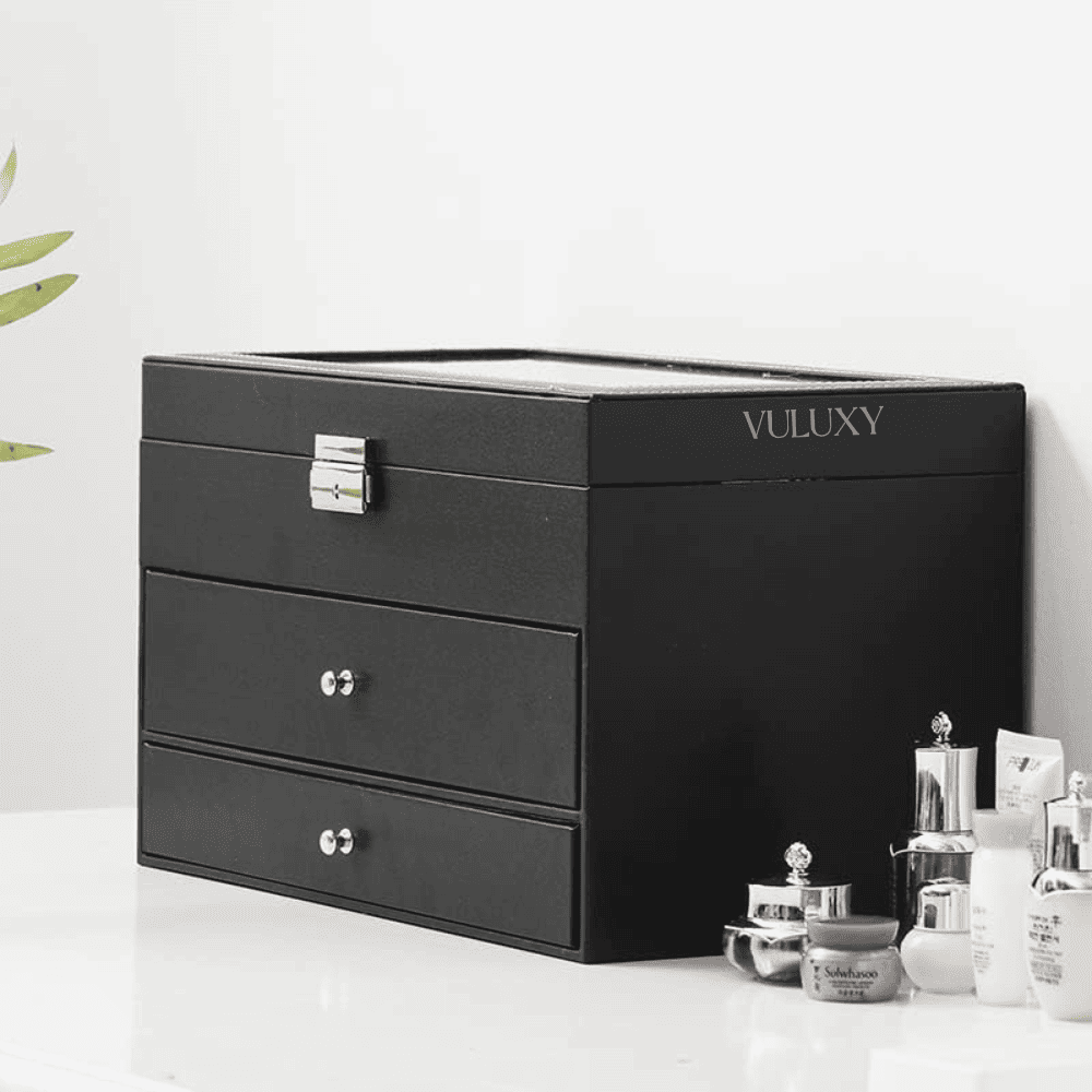 Grande Boîte de Présentation Pour Montres, Lunettes et Accessoires