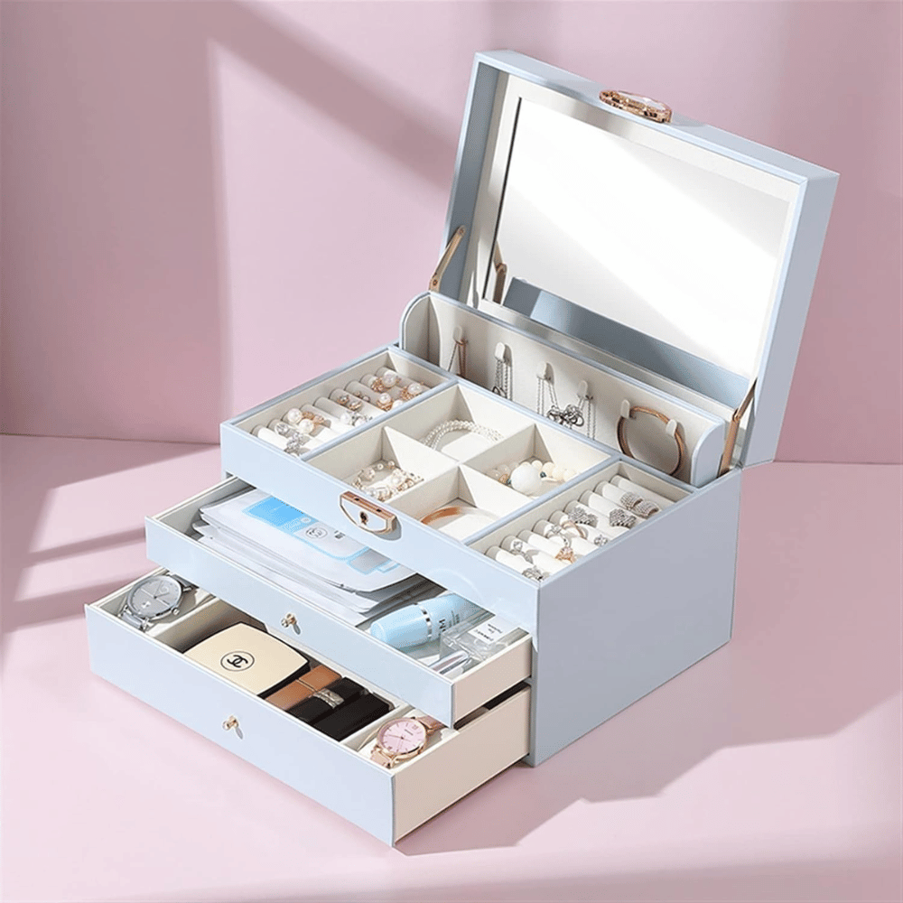 Grande Doîte De Rangement Pour Bijoux