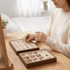 Plateaux à Bijoux De Tiroirs En Bois