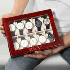 Coffret à Montres Luxe Rouge