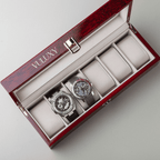 Coffret à Montres Luxe Rouge