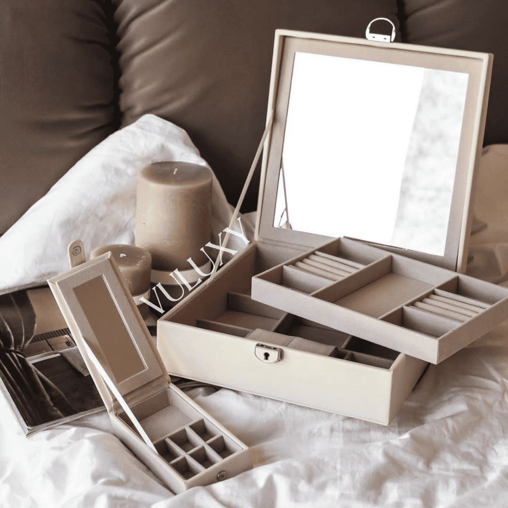 Boîtes à Bijoux Avec Miroir