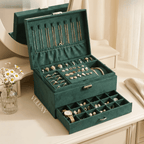 Boîte à Bijoux Luxe En Velours
