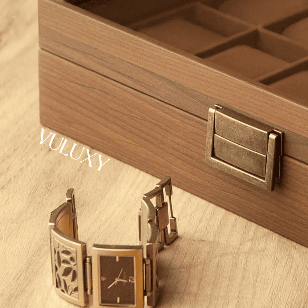 Coffret à Montres Luxe Marron