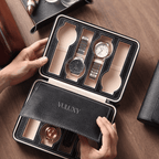 Coffret à Montres En Cuir