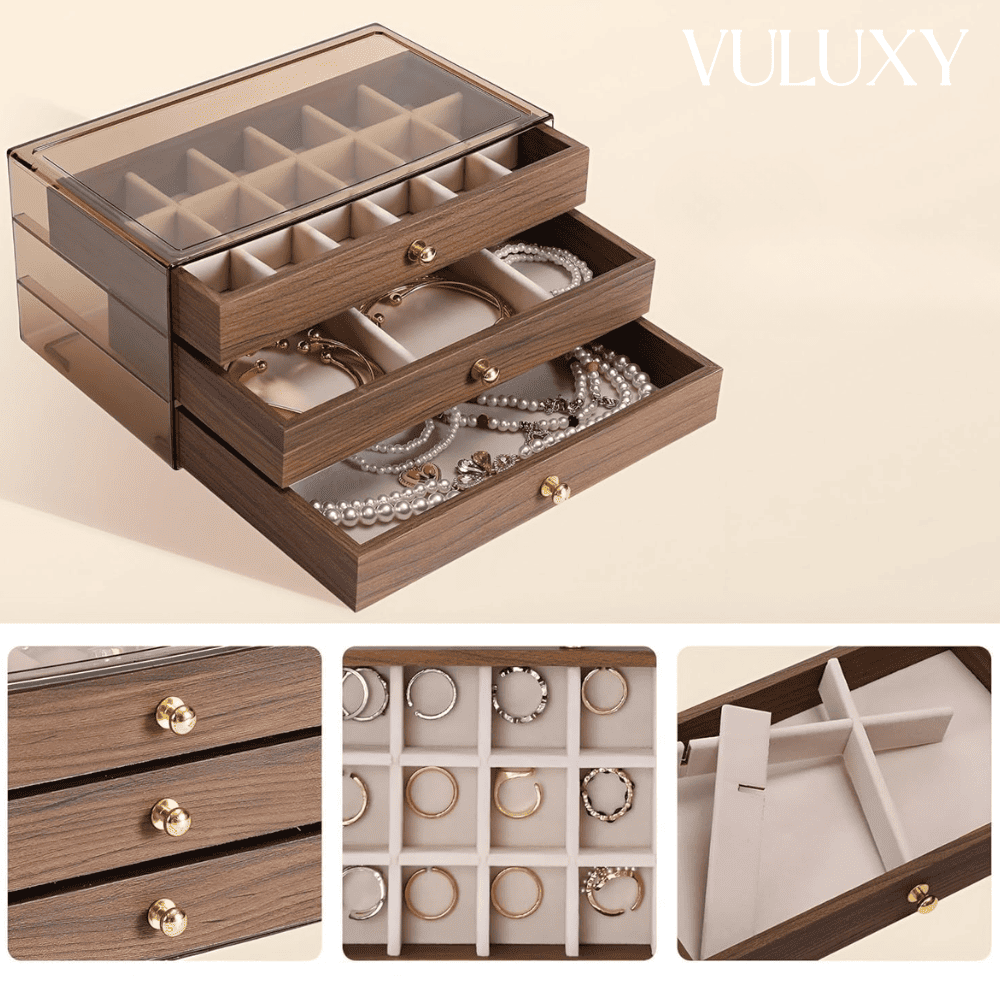 Boite à Bijoux En Bois