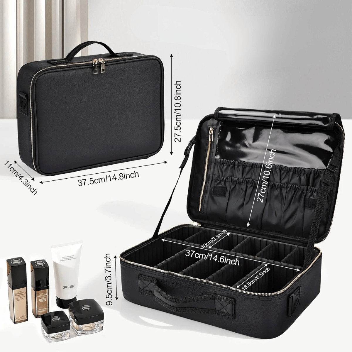 Trousse De Maquillage Grande Capacité