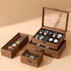Coffret à Montres Luxe Marron