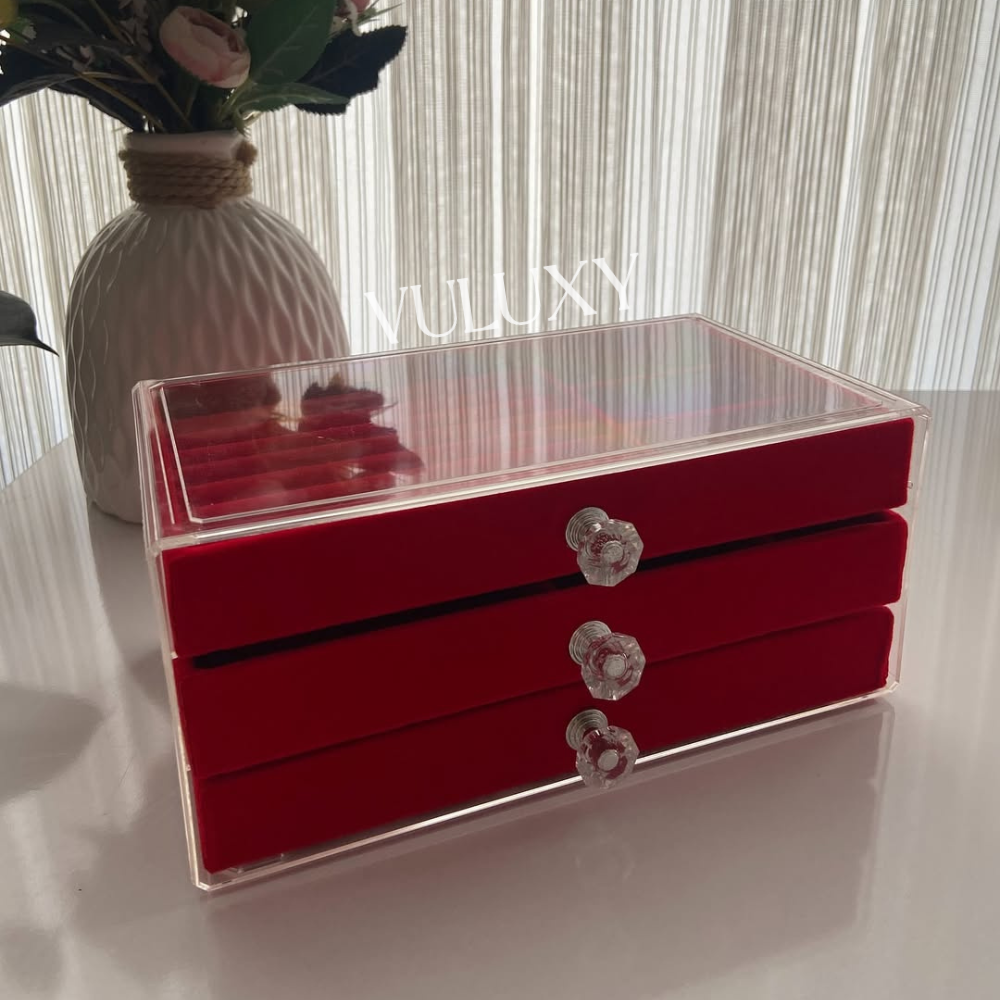 Boite à Bijoux Transparente