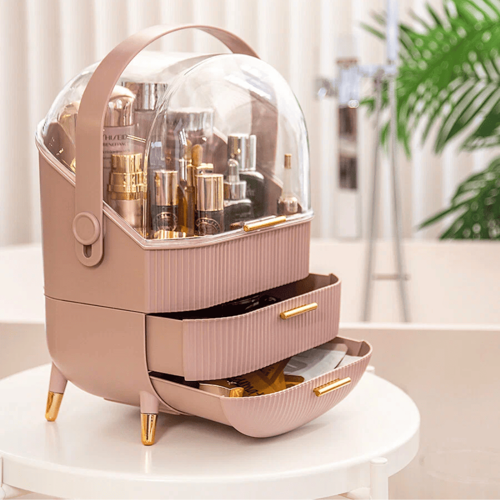 Organisateur de maquillage, idéal pour la coiffeuse de chambre