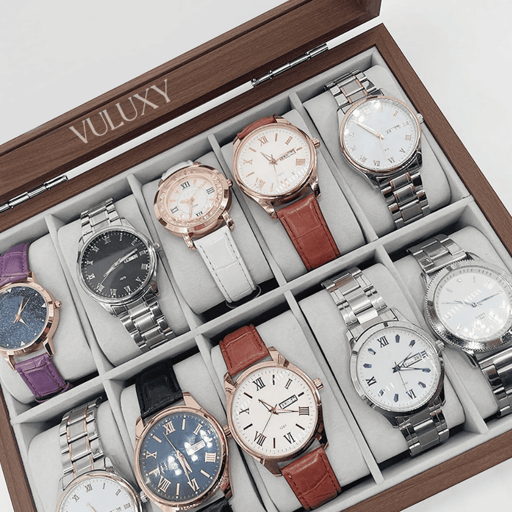 Coffret à Montres Luxe Blanc