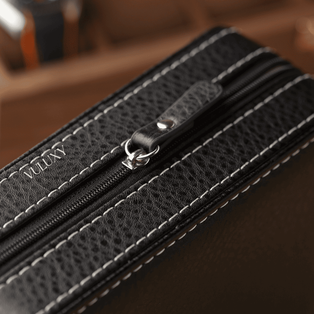 Coffret à Montres En Cuir