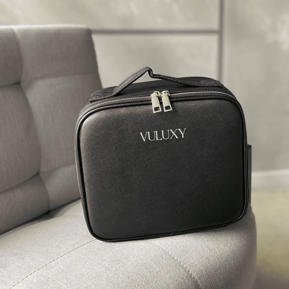 Makeup Bag With LED Mirror