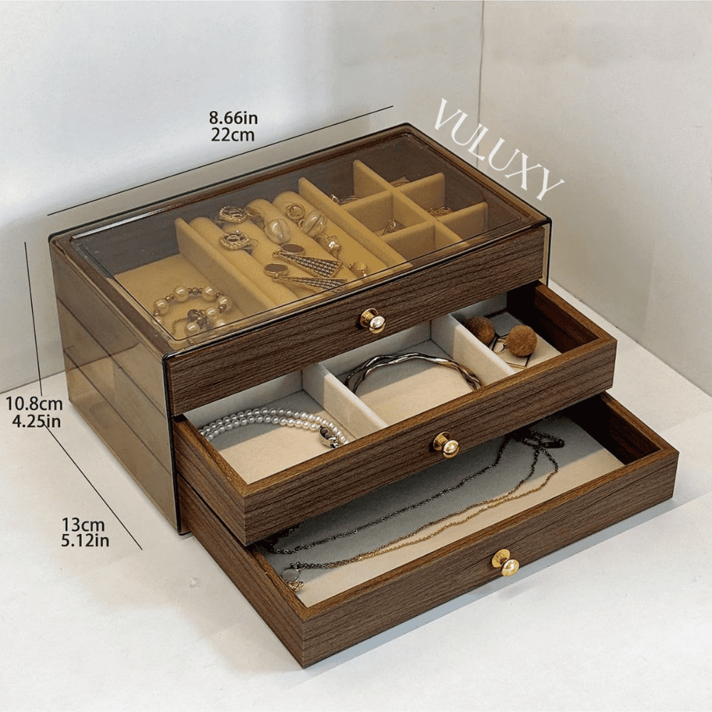 Boite à Bijoux En Bois