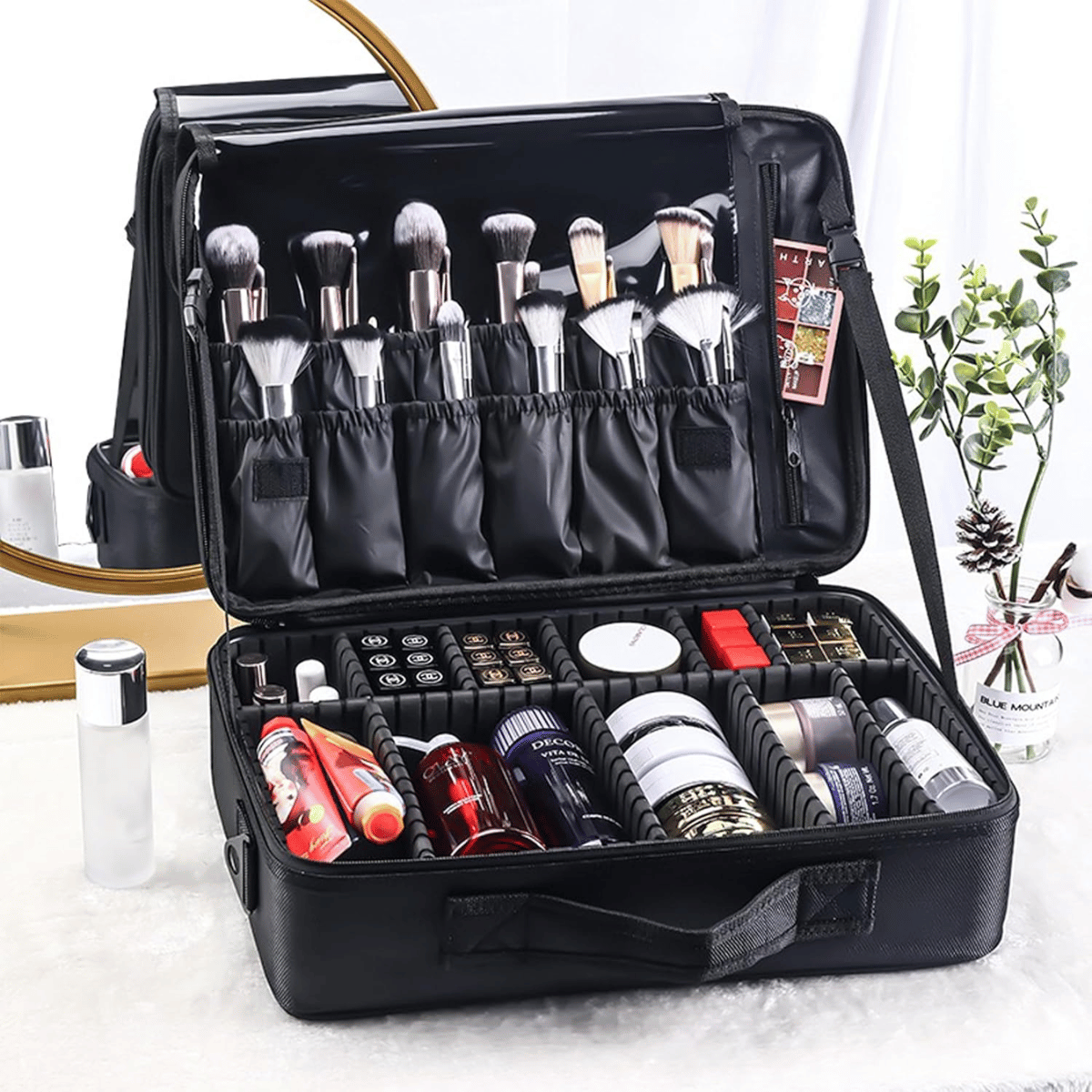 Trousse De Maquillage Grande Capacité