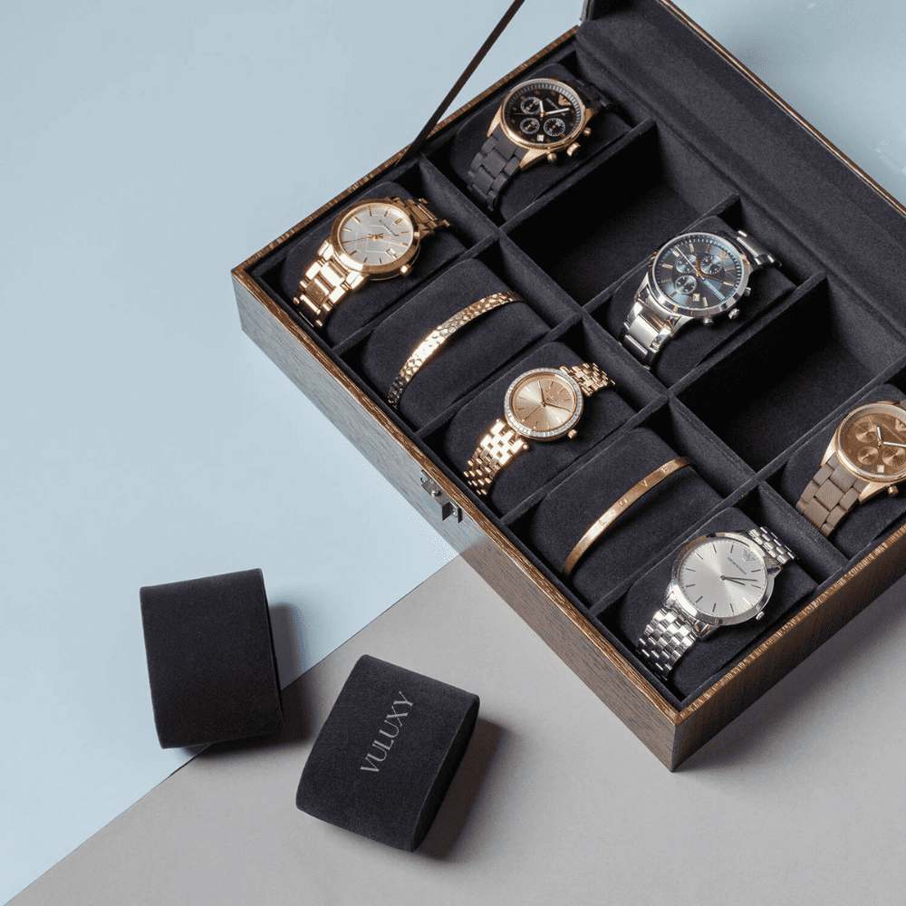 Coffret à Montres Luxe Noir