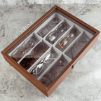 Organisateur de lunettes En Bois