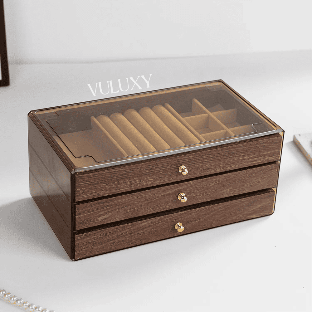 Boite à Bijoux En Bois