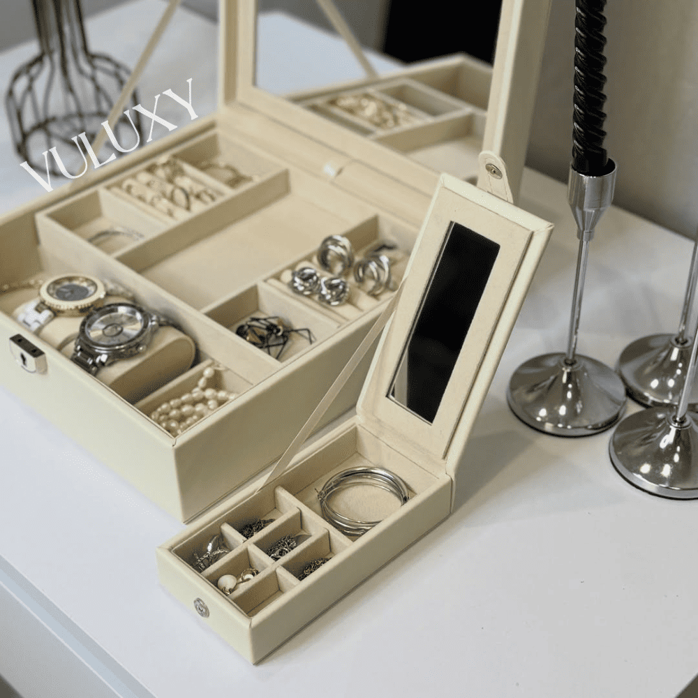 Boîtes à Bijoux Avec Miroir