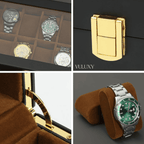 Coffret à Montres Luxe En Bois