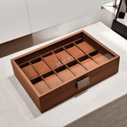 Coffret à Montres Luxe Marron