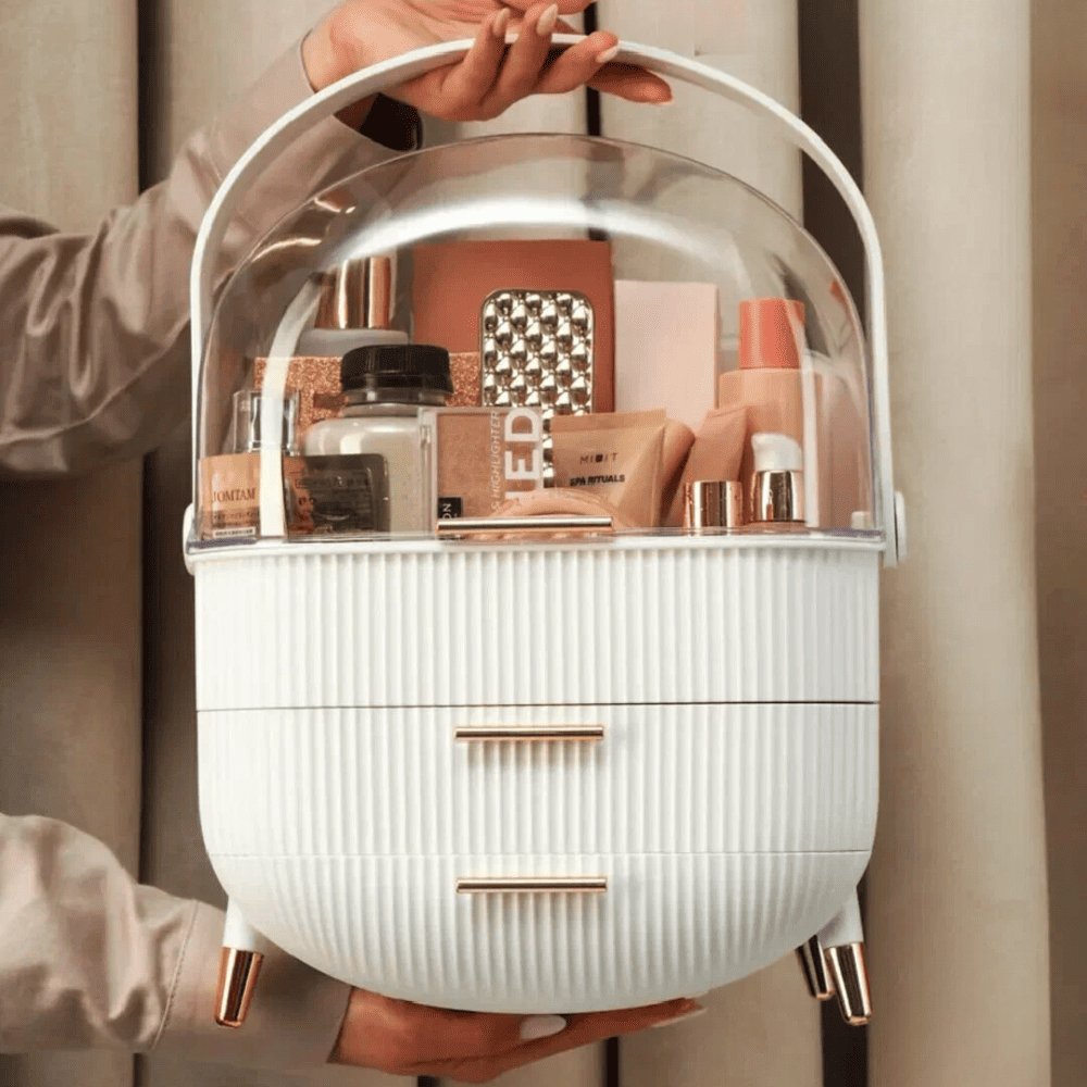 Organisateur de maquillage, idéal pour la coiffeuse de chambre