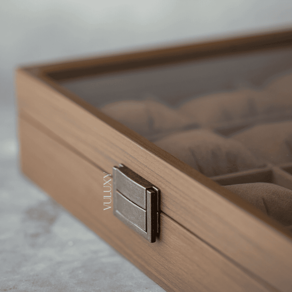 Boite à Montres Luxe En Bois
