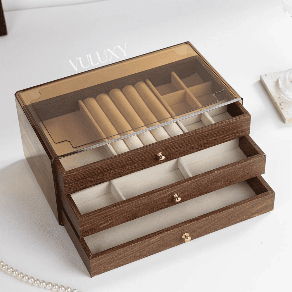 Boite à Bijoux En Bois