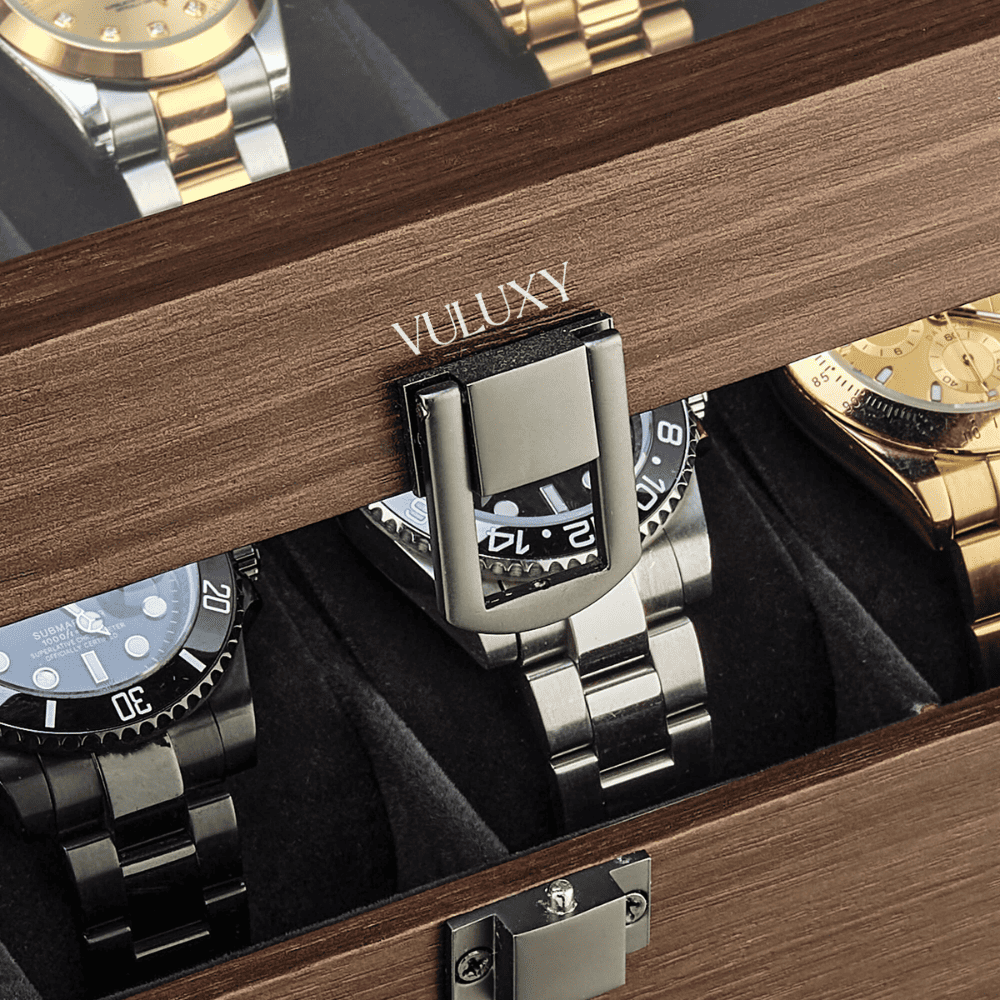 Coffret à Montres Luxe Noir