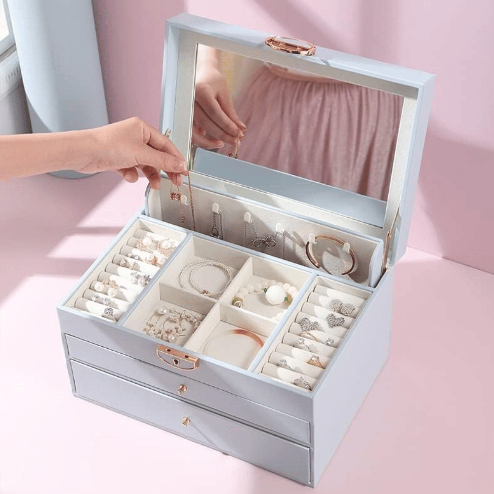 Grande Doîte De Rangement Pour Bijoux