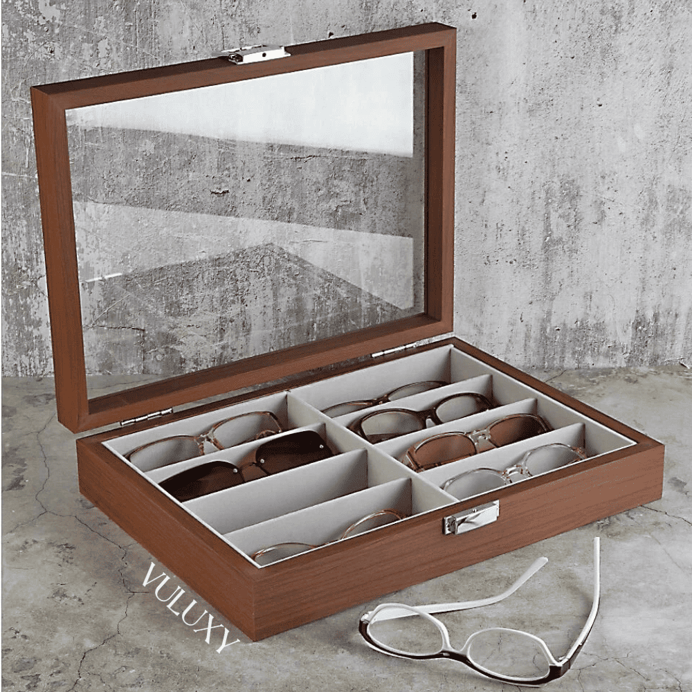 Organisateur de lunettes En Bois