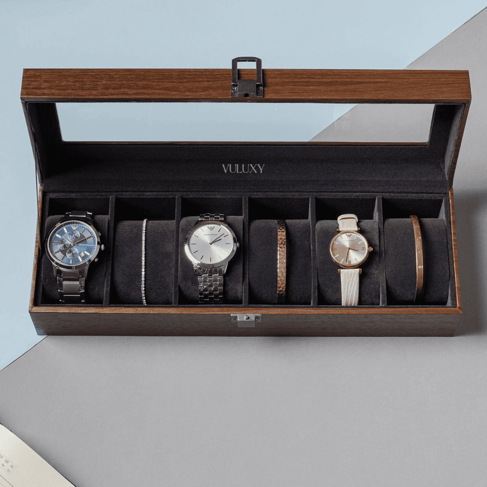 Coffret à Montres Luxe Noir