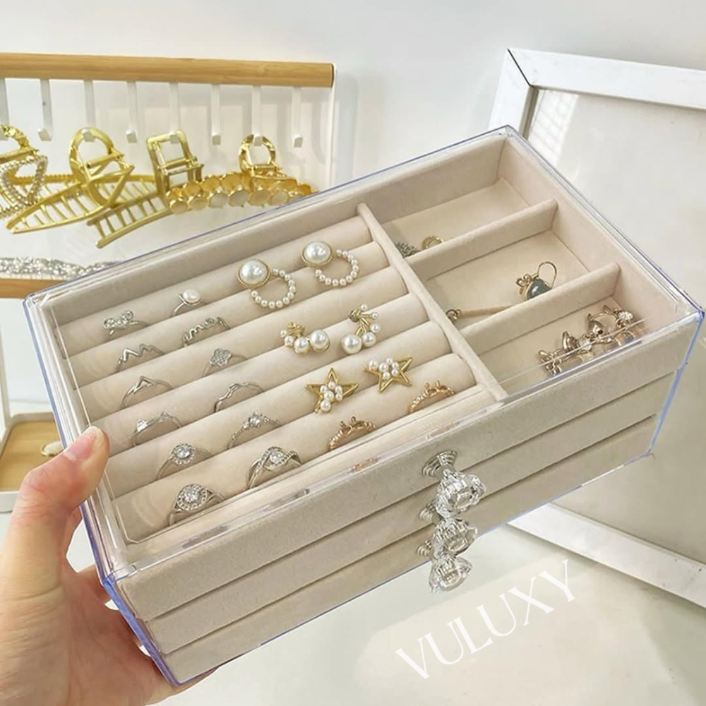 Boite à Bijoux Transparente