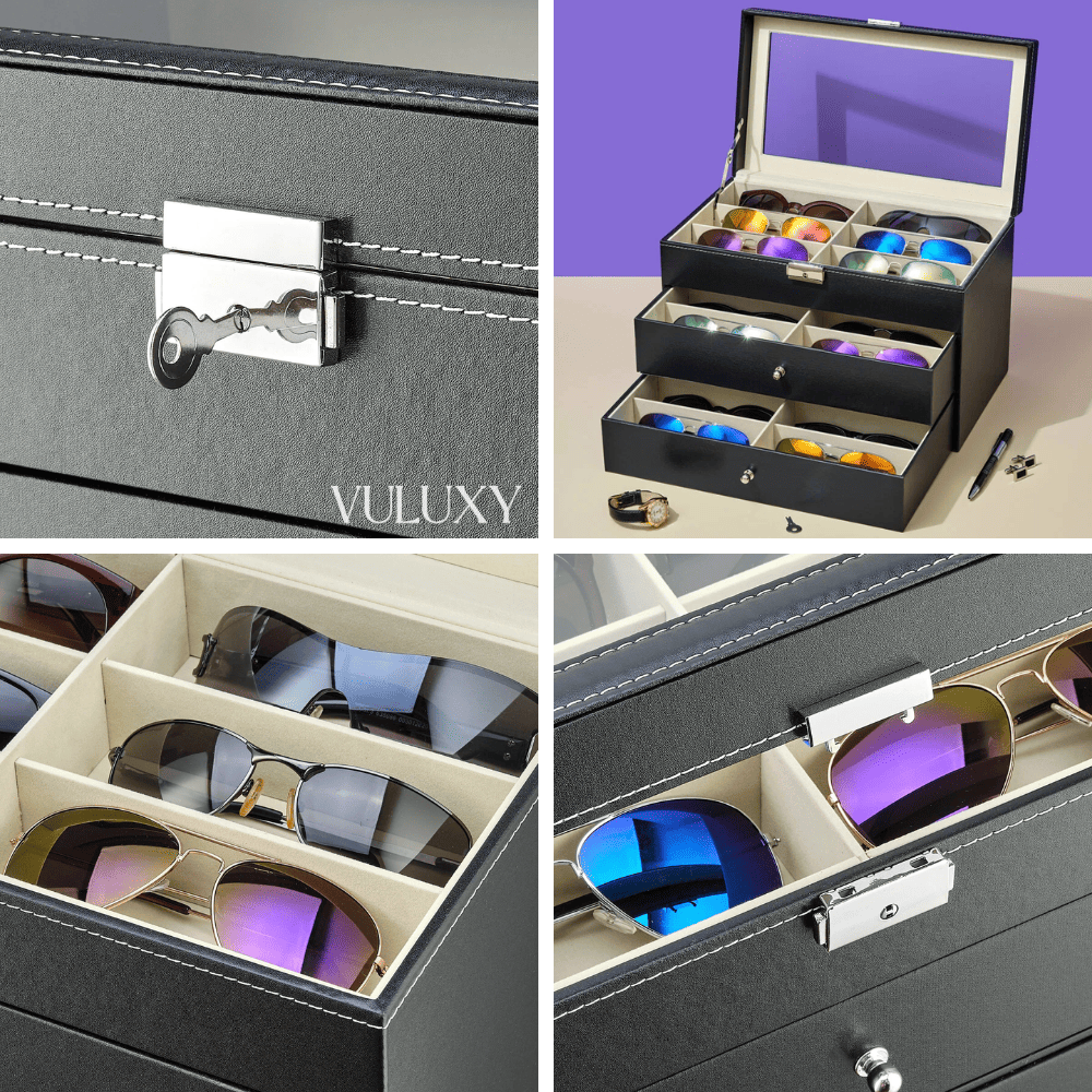 Organisateur de lunettes En Bois