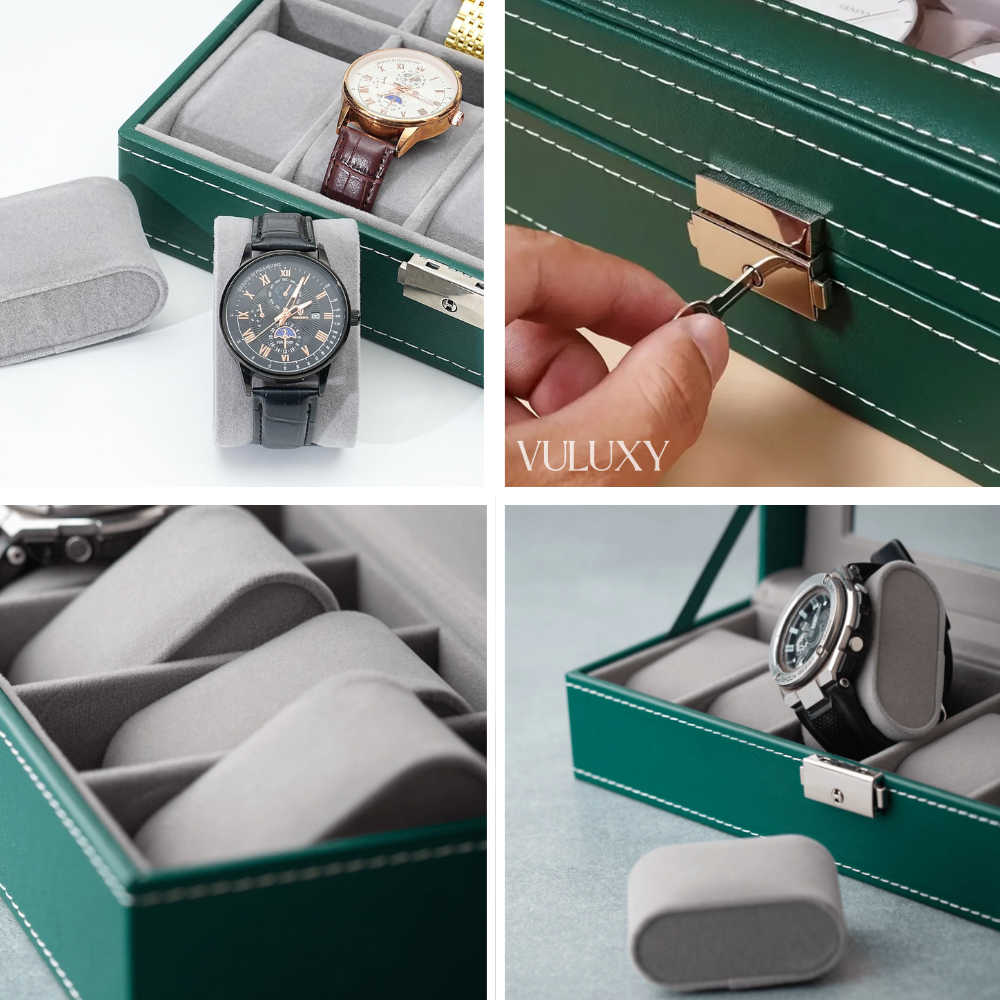 Watches Organizer Green