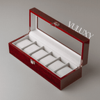 Coffret à Montres Luxe Rouge