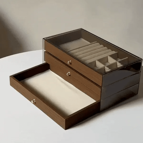 Boite à Bijoux En Bois
